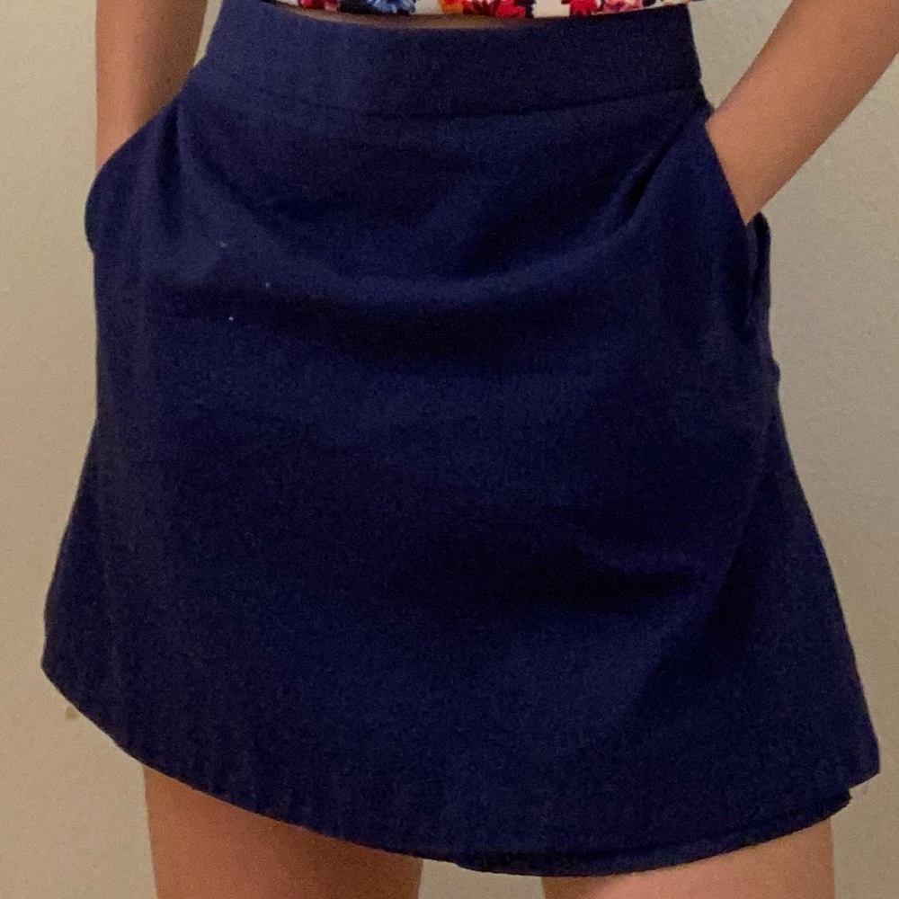 Blue bell skirt